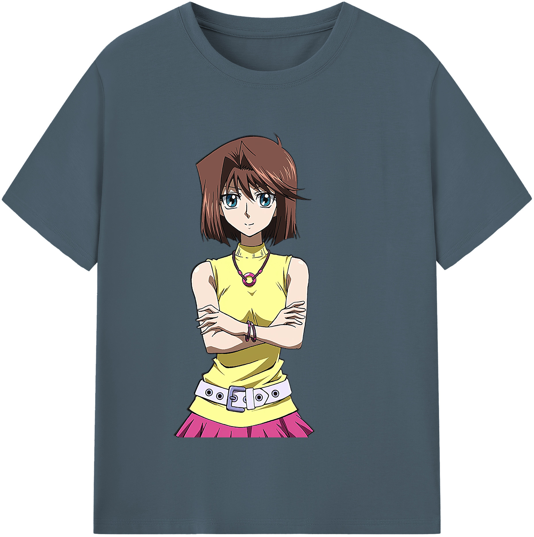 （画像用） 遊☆戯☆王 Yu-Gi-Oh! 綿100％半袖Tシャツ（フロントプリント）